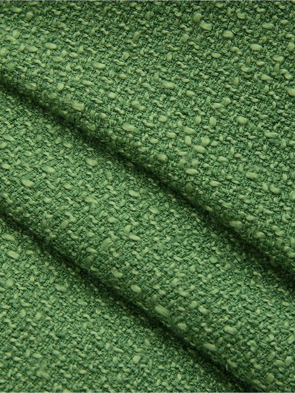Commense Tweed Sleeveless Vest & Shorts Set - Green - Medium - Picture 8 of 11
